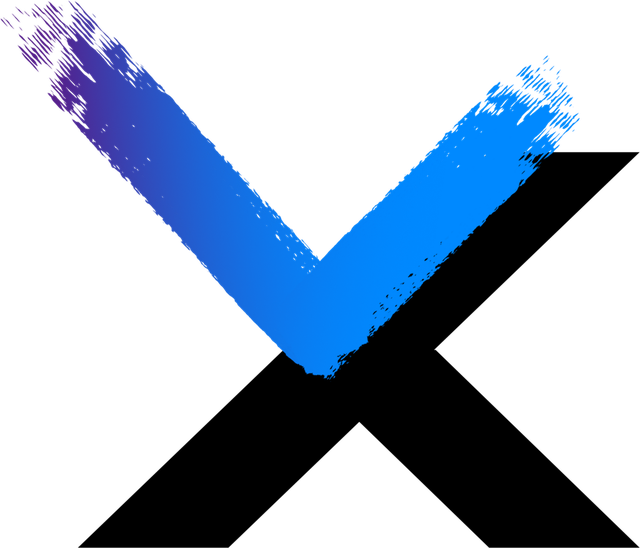 VTrix symbol, black